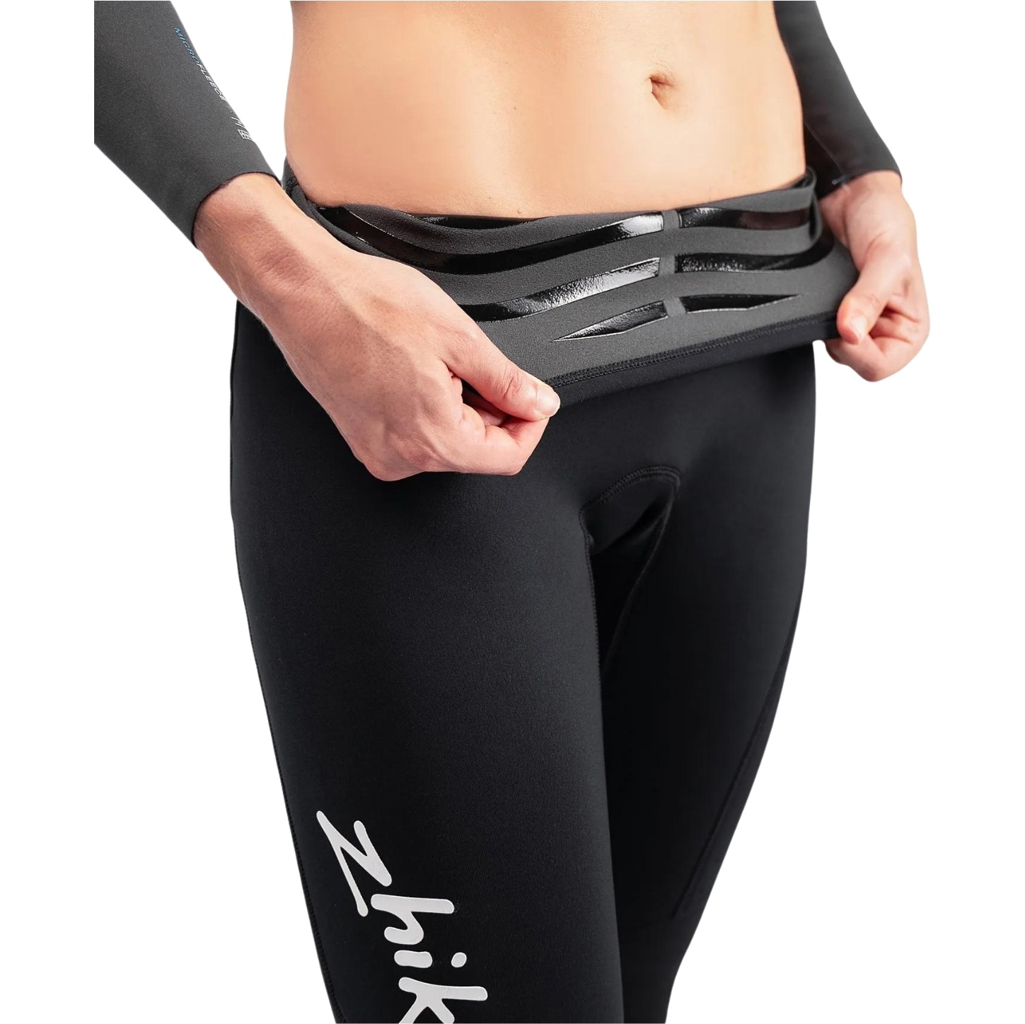2026 Zhik Womens Microfleece Paddle Pants PNT-0580-W-BLK - Black